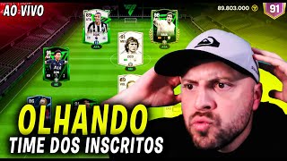 ⛔ao vivo OLHANDO TIME DA GALERA fc mobile 24 [upl. by Llydnek581]