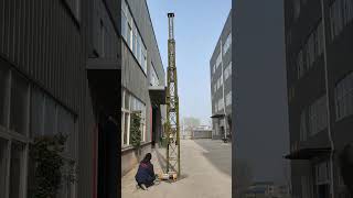 YangboFourcorner lifting telescopic tower [upl. by Daune]