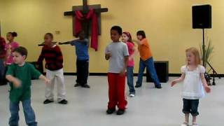 Toby Mac I was made to love you childrens church dance [upl. by Larochelle]