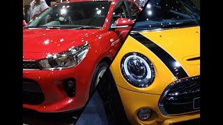 2017 Mini Cooper S vs 2017 Kia Rio [upl. by Ddot]