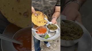 Makki Ki Roti Sarson Ka Saag shorts [upl. by Occor]