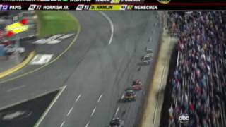 2009 NASCAR Banking 500  Jimmie Johnson Wins [upl. by Atteuqnas362]