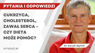 Cukrzyca cholesterol zawał serca  czy dieta może pomóc Dr Sarah Myhill odpowiada na pytania [upl. by Colville444]