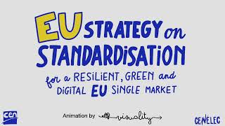 Video EU Strategy on Standardization For a resilient green and digital EU Single Market [upl. by Sualocin272]