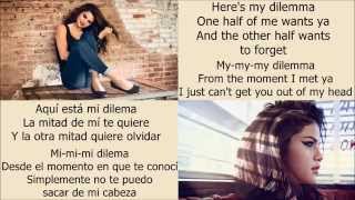 Selena Gomez  My dilemma 20 letra en inglés y español [upl. by Halsey]