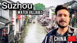 Suzhou City 🇨🇳 The Venice Of The East  Water Villages  City With a History Of 1100 Years 4K UHD [upl. by Ayatal]