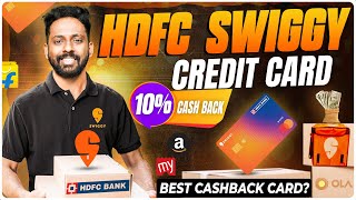 10 Cashback HDFC Swiggy Credit Card Review  Best Cash Back Card 2024 [upl. by Hardman]