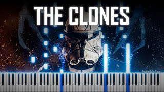 The Clones Theme  EPIC EMOTIONAL PIANO VERSION [upl. by Beasley]