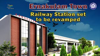 Enhancing rail infra in Kerala Ernakulam Town railway station receiving magnificent makeover [upl. by Annah]