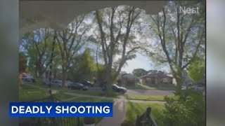 Video captures gunshot that killed Chicago father of 2 in broad daylight [upl. by Annoyek]