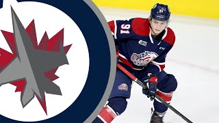 WINNIPEG JETS DRAFT COLE PERFETTI 10TH OVERALL [upl. by Ispep]