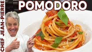 Spaghetti Pomodoro in Only 13 Minutes  Chef JeanPierre [upl. by Valerle]