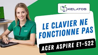 Comment réparer un Acer Aspire E1522 avec un clavier qui ne fonctionne pas  Changement de clavier [upl. by Dewees]