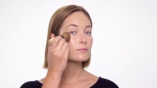 Howto Apply PurePressed Base Mineral Foundation [upl. by Ecnerewal401]