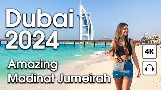 Dubai 🇦🇪 Amazing Madinat Jumeirah  4K  Walking Tour [upl. by Conway506]