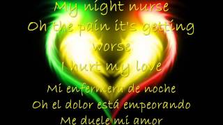 Gregory Isaacs Night Nurse Lyrics Subtitulos [upl. by Ttenna]