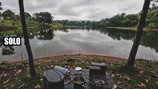 Lakeside Solo Moto Camping  Long ride to Cavinti Laguna  Chandava Lake Resort  Relaxing ASMR [upl. by Tihw]