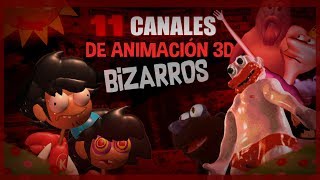 ¡KHAZOO  Top 11 Canales De Animación 3D Bizarros  DEEP YOUTUBE [upl. by Anierdna]