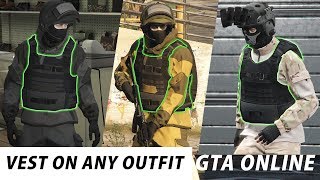 HOW TO WEAR UTILITY VEST ON ANY OUTFIT  AFTER HOURS 144  GTA Online  READ PINNED COMMENT [upl. by Ayotal299]