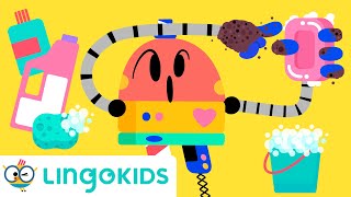 Clean Up Song for Kids  Tidying up  Lingokids [upl. by Eirot]