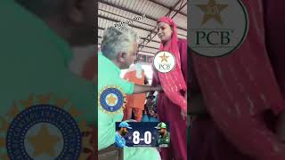 India’s winning record against Pakistan at Cricket World Cup IND 80 PAK indvspak pakvsind [upl. by Meehyr]