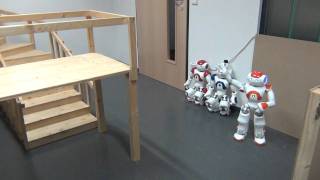 New NAO V4 Humanoid arrives in Freiburg [upl. by Eedyaj378]