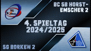 Tisch 5 Spieltag ⚔️ Landesliga SG Borken 2 🆚 BC SB HorstEmscher 2 [upl. by Hueston180]