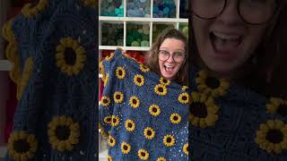 Crochet Granny Square Blanket [upl. by Gotthard]