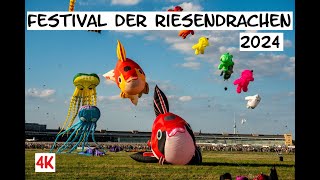 Festival Riesendrachen 2024 Berlin Tempelhofer Feld [upl. by Ennairam]