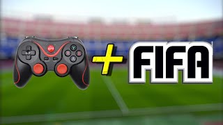 COMO JOGAR FIFA 14 COM GAMEPAD JOYSTICK [upl. by Kcirrez]