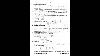 11th MathsSecond Mid Term Exam Question Paper Nov 2024 EM shorts Manimaths85 [upl. by Ynneg]