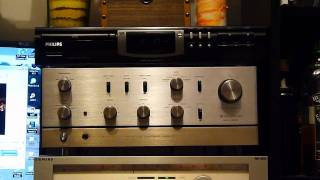 Vintage Kenwood KA4004 amplifier in action part I [upl. by Dumm]