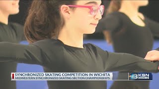 Hundreds of teams practice for skating competition in Wichita [upl. by Arreit17]