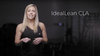 IdeaLean CLA Promote Healthy Body Composition [upl. by Ramonda]