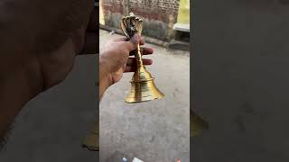 Mandir मंदिर Hand Brass Bell Making  Indian Street Food [upl. by Akeim158]