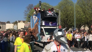 Carnaval étudiant à Caen  grosse ambiance [upl. by Gorden]