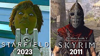 These two Bethesda games are 12 years apart [upl. by Hanid]