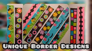 Bulletin Board Borders  Decoration Ideas for school  Border Design Ep 30 maheesdecor [upl. by Anelec]