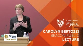 Carolyn Bertozzi Beacon Public Lecture  Celebrating 10 years of Chemistry Athena SWAN Gold [upl. by Eak]