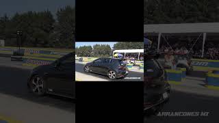 VW Golf GTI vs MINI Cooper JCW arrancones [upl. by Upton]