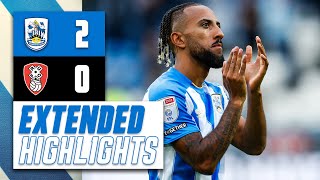 EXTENDED HIGHLIGHTS  Huddersfield Town 20 Rotherham United [upl. by Ihcekn]