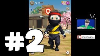 Getting my YELLOW BELT Clumsy Ninja iPad Gameplay 2 [upl. by Whetstone]