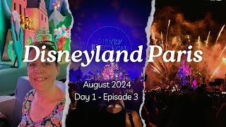 Disneyland Paris  August 2024  Day 1 Episode 3 [upl. by Casilde]