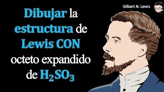 𝐃𝐢𝐛𝐮𝐣𝐚𝐫 la 𝐞𝐬𝐭𝐫𝐮𝐜𝐭𝐮𝐫𝐚 de 𝐋𝐞𝐰𝐢𝐬 𝐂𝐎𝐍 octeto expandido de 𝐇𝟐𝐒𝐎𝟑 [upl. by Mcloughlin]