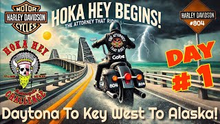 Hoka Hey 2024 10000 Miles amp Battling Hurricane Debbie [upl. by Davey]