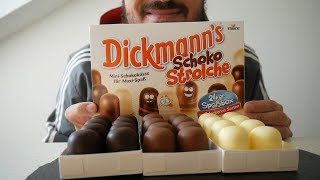 ASMR Dessert – Chocolate Covered Marshmallow Dessert – Mini Dickmanns Schoko Strolche [upl. by Osher]