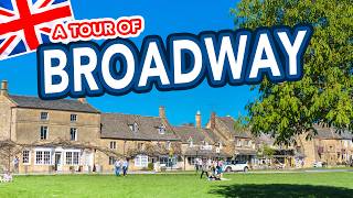 BROADWAY COTSWOLDS WALKING TOUR  The prettiest village in England [upl. by Nanda323]