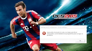 🔧 How to Fix Steamapidll is Not Found in PES 2015  StepbyStep Guide 🔧 [upl. by Ahtamat258]