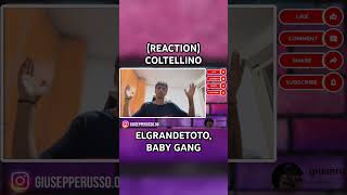 ELGRANDETOTO COLTELLINO FEAT BABY GANG FULL REACTION SUL CANALE babygang elgrandetoto [upl. by Louie210]