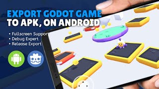 How to Export Godot Game on Android  How To Make Game on Android  Game Engine For Mobile [upl. by Ahsenid826]